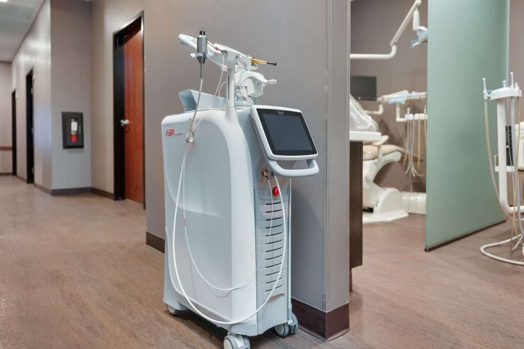 Fotona dental laser unit used for laser-assisted procedures at Sacramento Dentistry Group
